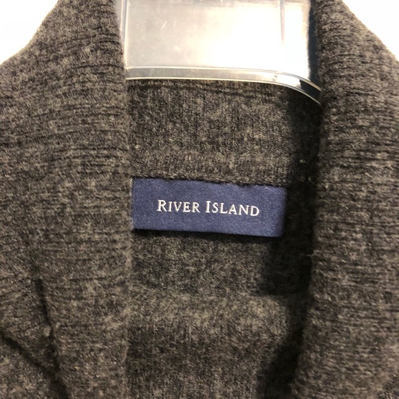 Men’s River Island Striped Turtleneck Sweater - Picture 4 of 6